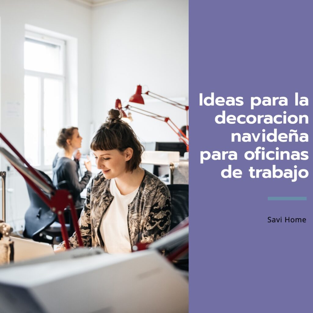 decoracion navideña para oficinas de trabajo