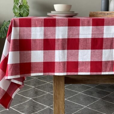Mantel de Mesa Rosas 100% Algodón 160x280cm| SaviHome