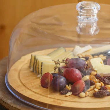 Porta Torta con Tapa de Acrílico Transparente