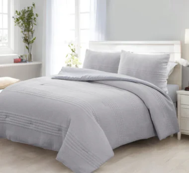 Cubrecama Valle Gris con Funda de Almohada